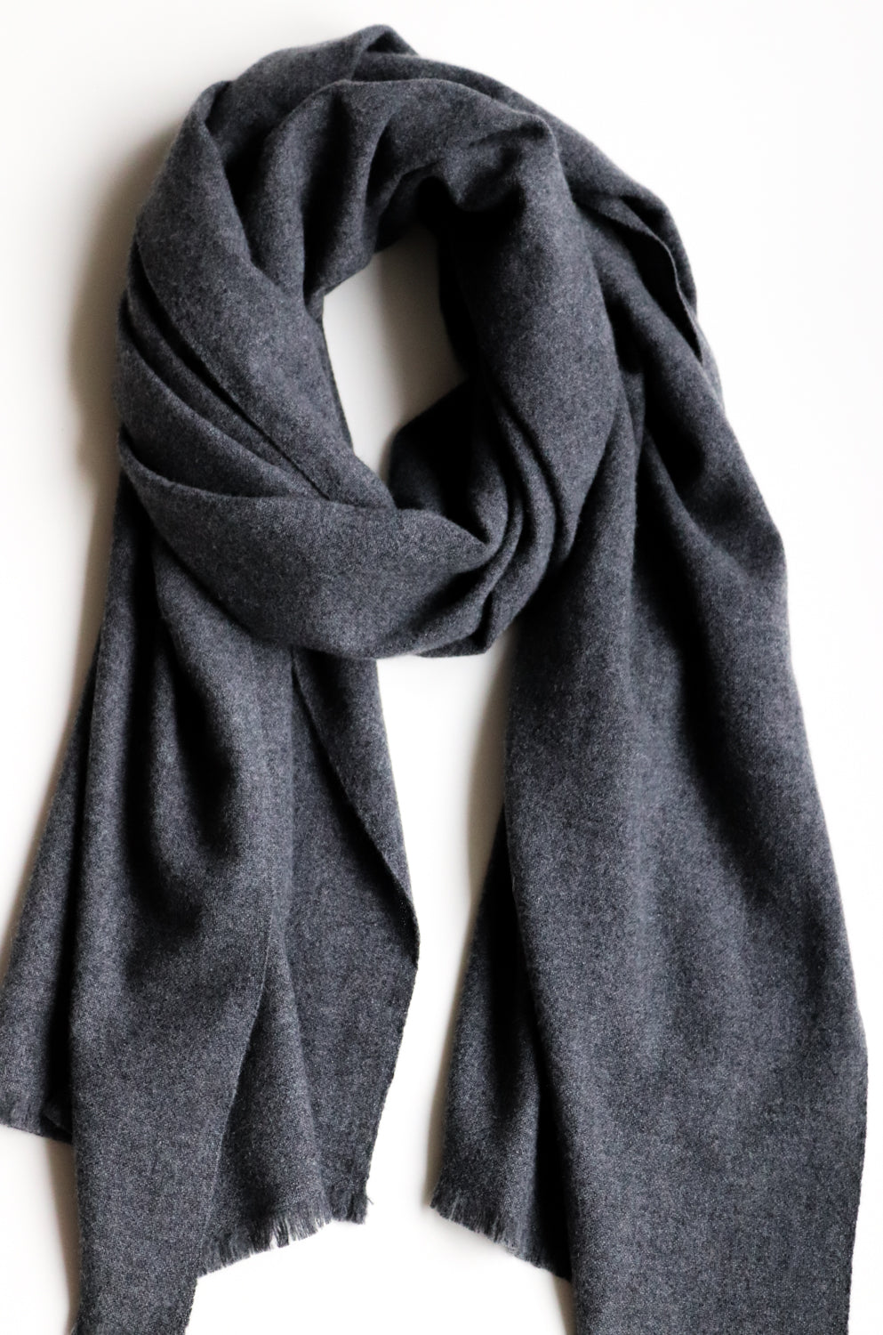 Mélange cashmere wrap