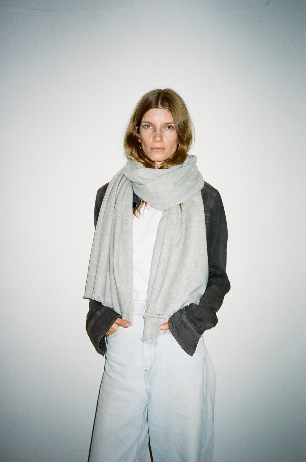 Cashmere Mélange in Silvern